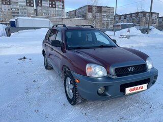 2000 Hyundai Santa Fe I, красный, 430000 рублей, вид 3