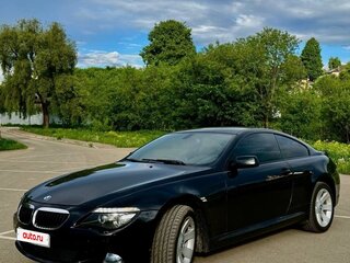 2008 BMW 6 серии 630i II (E63/E64) Рестайлинг, чёрный, 1220000 рублей, вид 5