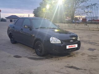 2007 Lada (ВАЗ) Priora I, чёрный, 199000 рублей, вид 4