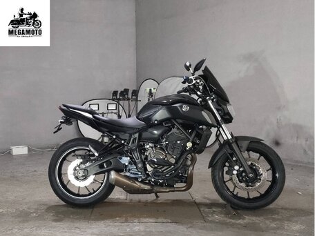 2018 Yamaha MT-07 (FZ-07), чёрный, 841589 рублей, вид 1