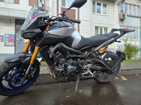 2019 Yamaha MT-09 (FZ-09), синий, 1350000 рублей, вид 3
