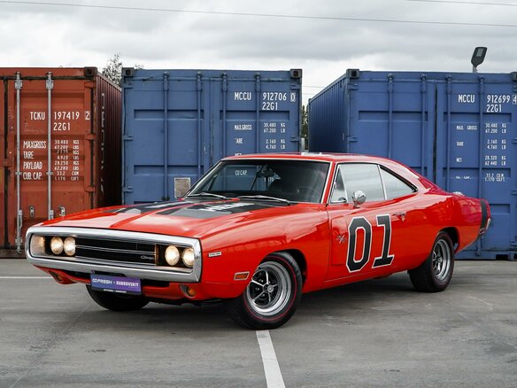 1970 Dodge Charger R__T II, оранжевый, 55555000 рублей - вид 10