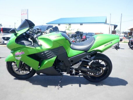 2009 Kawasaki ZX-14R, зелёный, 749000 рублей, вид 1