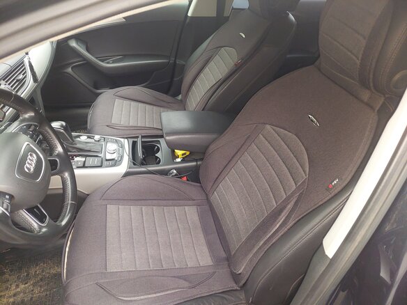 2015 Audi A6 IV (C7) Рестайлинг, синий, 1500000 рублей - вид 6