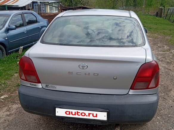 2002 Toyota Echo, серый, 155000 рублей - вид 5