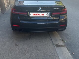 2020 BMW 5 серии 530d xDrive VII (G30/G31/G38) Рестайлинг, чёрный, 5900000 рублей, вид 2
