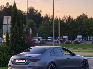 2020 Mercedes-Benz S-Класс 450 4MATIC VII (W223), серый, 9600000 рублей, вид 3