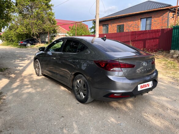 2018 Hyundai Elantra VI (AD) Рестайлинг, серый - вид 6