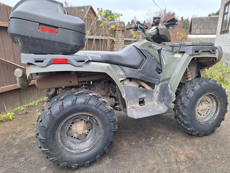 2011 Polaris Sportsman 500, зелёный, 430000 рублей, вид 5