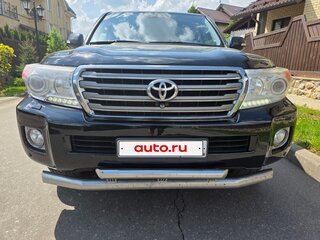 2014 Toyota Land Cruiser 200 Series Рестайлинг 1, чёрный, 3600000 рублей, вид 1