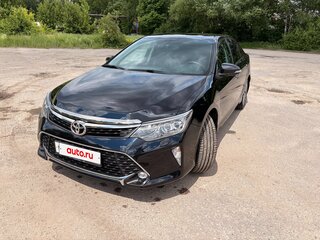 2017 Toyota Camry VII (XV50) Рестайлинг 2, чёрный, 2500000 рублей, вид 2