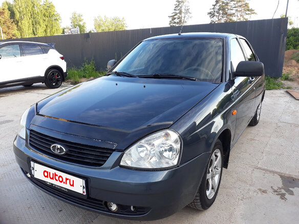 2012 Lada (ВАЗ) Priora I, серый, 250000 рублей - вид 1