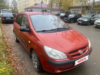 2007 Hyundai Getz I Рестайлинг, красный, 370000 рублей, вид 3