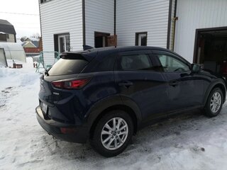 2021 Mazda CX-3 I Рестайлинг, синий, 1850000 рублей, вид 4