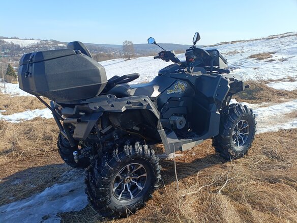 2020 Stels ATV-850 Guepard Trophy, чёрный, 760000 рублей - вид 4