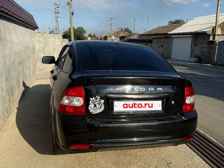 2009 Lada (ВАЗ) Priora I, чёрный, 160000 рублей, вид 4