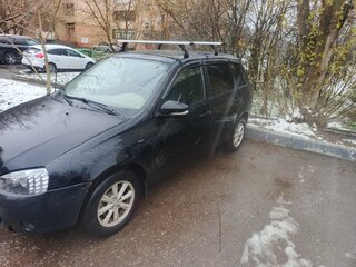 2010 Lada (ВАЗ) Kalina I, чёрный, 240000 рублей, вид 1