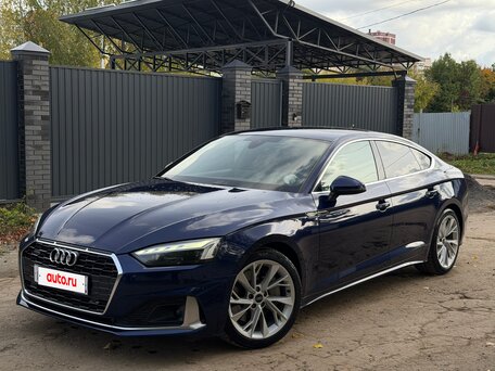 2022 Audi A5 Sportback 45 TFSI II (F5) Рестайлинг, синий, 3750000 рублей, вид 1