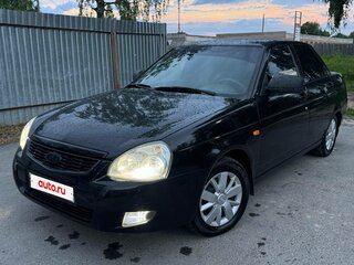 2011 Lada (ВАЗ) Priora I, чёрный, 550000 рублей, вид 1