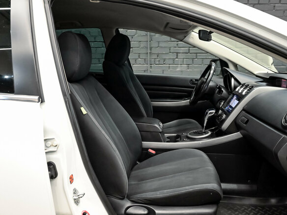 2010 Mazda CX-7 I Рестайлинг, белый, 800000 рублей - вид 11