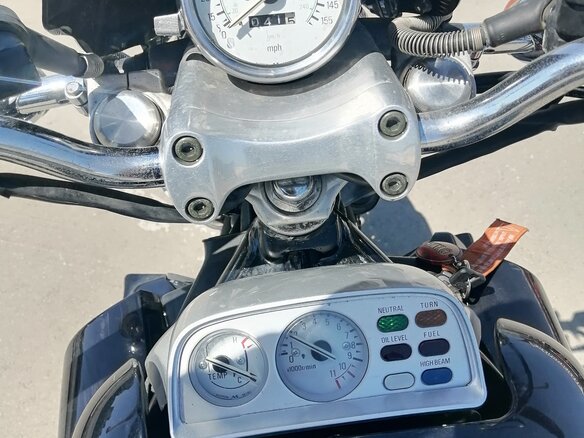1997 Yamaha V-Max 1200, чёрный, 350000 рублей - вид 6