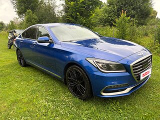 2018 Genesis G80 I, синий, 2499000 рублей, вид 2