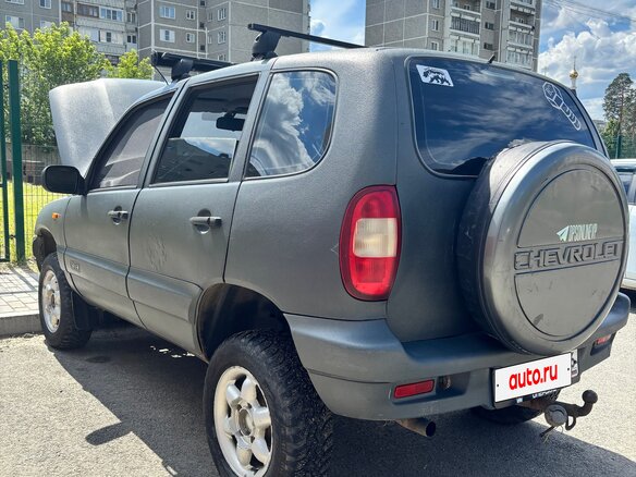 2004 Chevrolet Niva I, серый, 250000 рублей - вид 2