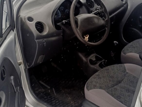 2012 Daewoo Matiz I Рестайлинг, серебристый, 260000 рублей - вид 6