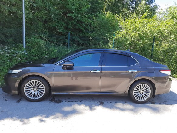2018 Toyota Camry VIII (XV70), коричневый, 2730000 рублей - вид 5