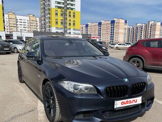 2014 BMW 5 серии 520i VI (F10/F11/F07) Рестайлинг, синий, 1650000 рублей, вид 3