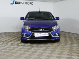 2020 Lada (ВАЗ) Vesta I, синий, 929990 рублей, вид 2