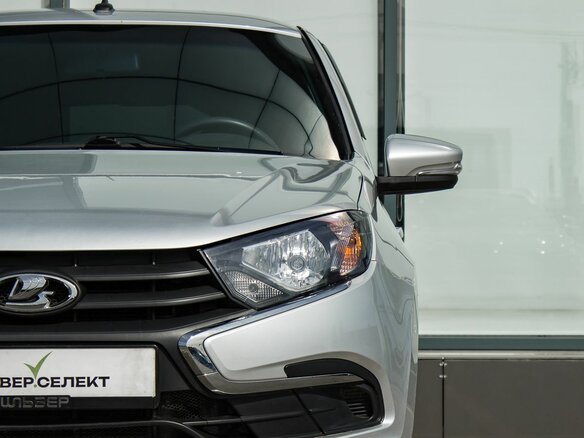 2024 Lada (ВАЗ) Granta I Рестайлинг, серый, 740000 рублей - вид 9