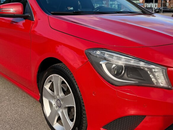 2014 Mercedes-Benz CLA 200 I (C117, X117), красный, 1500000 рублей - вид 6