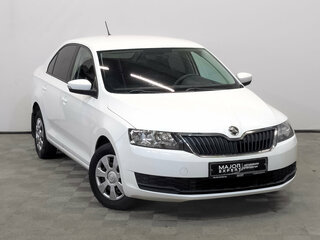 2019 Skoda Rapid I Рестайлинг, белый, 845000 рублей, вид 3