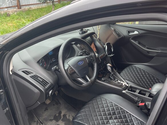2017 Ford Focus III Рестайлинг, чёрный, 910000 рублей - вид 7