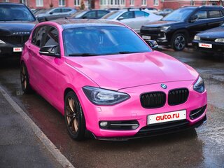 2012 BMW 1 серии 118i II (F20/F21), розовый, 1280000 рублей, вид 4