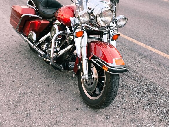 1991 Harley-Davidson Electra Glide, красный, 1200000 рублей - вид 34
