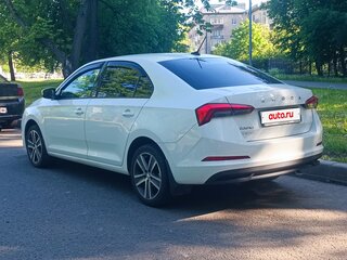 2021 Skoda Rapid II, белый, 1280000 рублей, вид 4