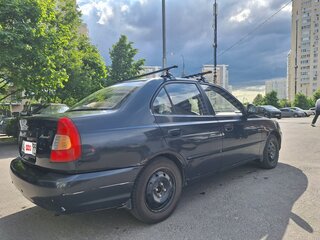 2005 Hyundai Accent ТагАЗ II, чёрный, 300000 рублей, вид 5