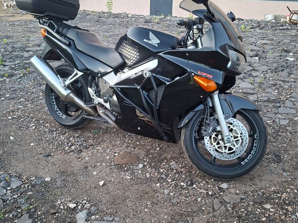 1999 Honda VFR 800, чёрный, 400000 рублей - вид 8