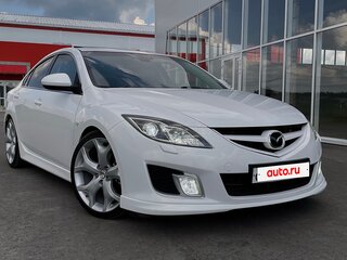 2008 Mazda 6 II (GH), белый, 1100000 рублей, вид 1