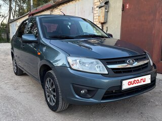 2015 Lada (ВАЗ) Granta I, синий, 400000 рублей, вид 2
