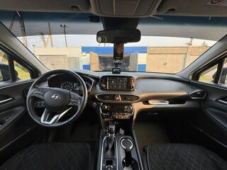 2019 Hyundai Santa Fe IV, чёрный, 2900000 рублей, вид 3