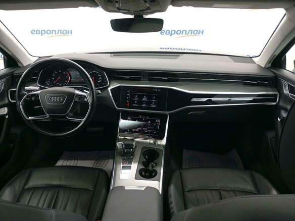2021 Audi A6 40 TFSI V (C8), чёрный - вид 4