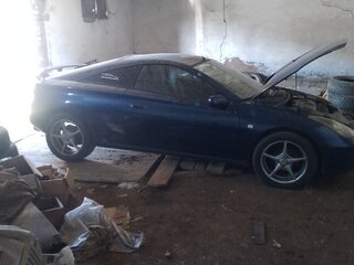 2002 Toyota Celica VII (T230), синий, 380000 рублей, вид 1