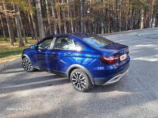 2025 Lada (ВАЗ) Vesta Cross I Рестайлинг (NG), синий, 1555000 рублей, вид 4