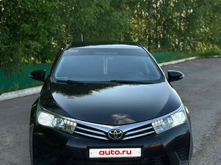 2013 Toyota Corolla XI (E160, E170, E180), чёрный, 1185000 рублей, вид 3