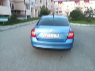 2015 Skoda Rapid I, синий, 650000 рублей, вид 4