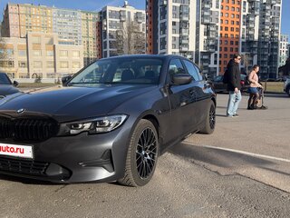 2021 BMW 3 серии 318d VII (G2x), серый, 3000000 рублей, вид 2