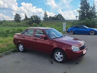 2009 Lada (ВАЗ) Priora I, красный, 380000 рублей, вид 3